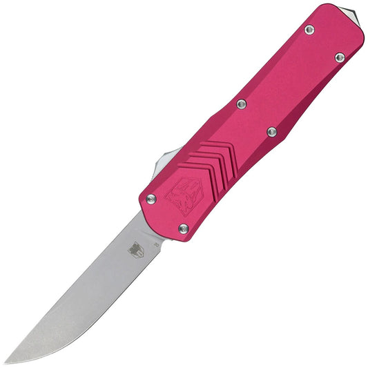 Nóż sprężynowy CobraTec Medium FS-X Gen.2 Drop-Point - Red