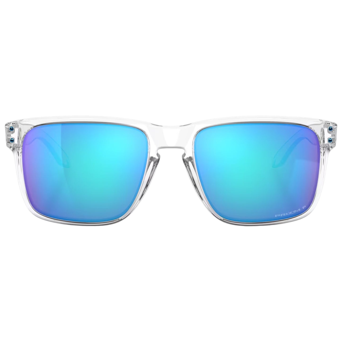 Okulary przeciwsłoneczne Oakley Holbrook XL - Polished Clear Frame/Prizm Sapphire Polarized Lenses