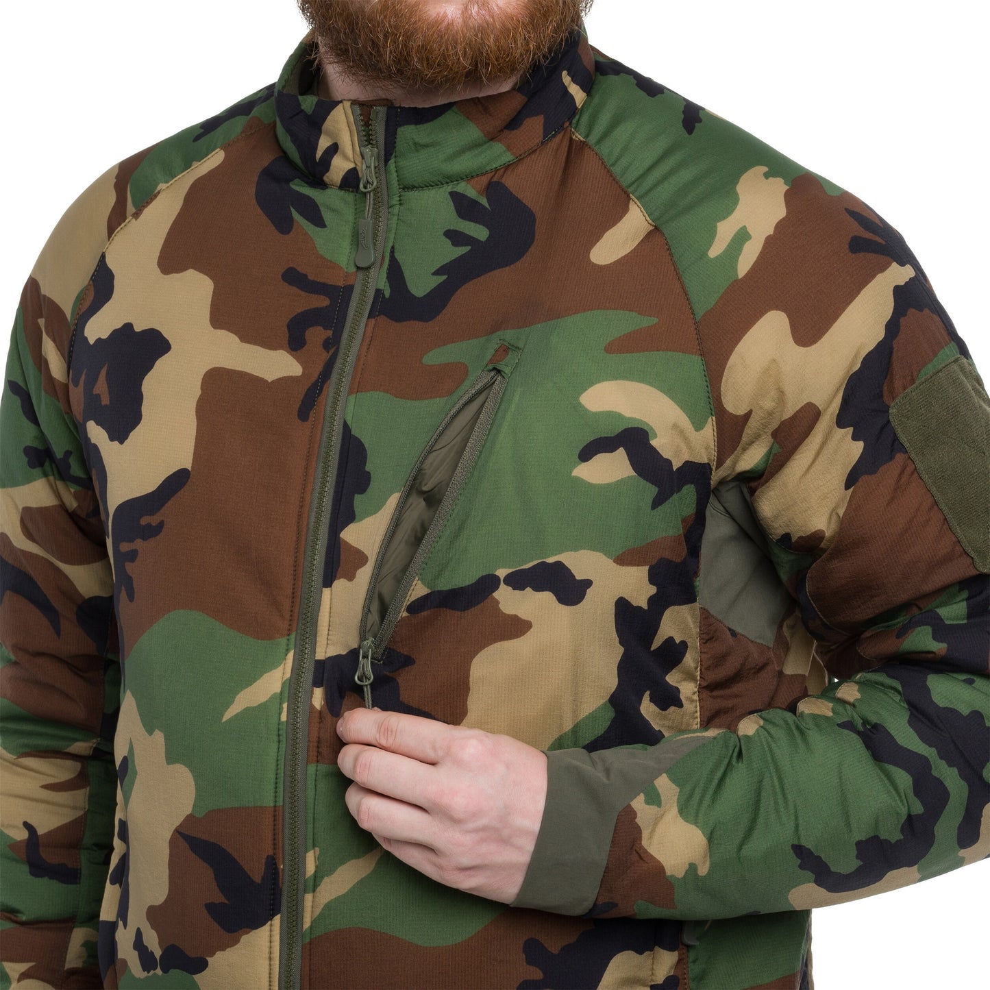 Kurtka Helikon Wolfhound Climashield Apex - US Woodland