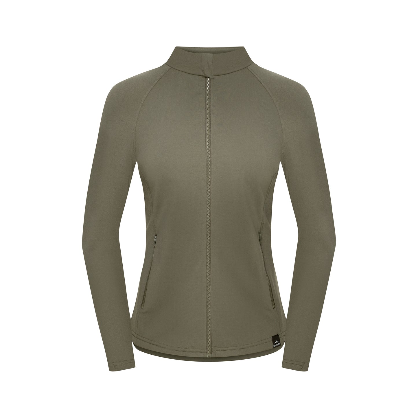 Bluza damska Fjord Nansen VIK Full ZIP Women - Forest Olive