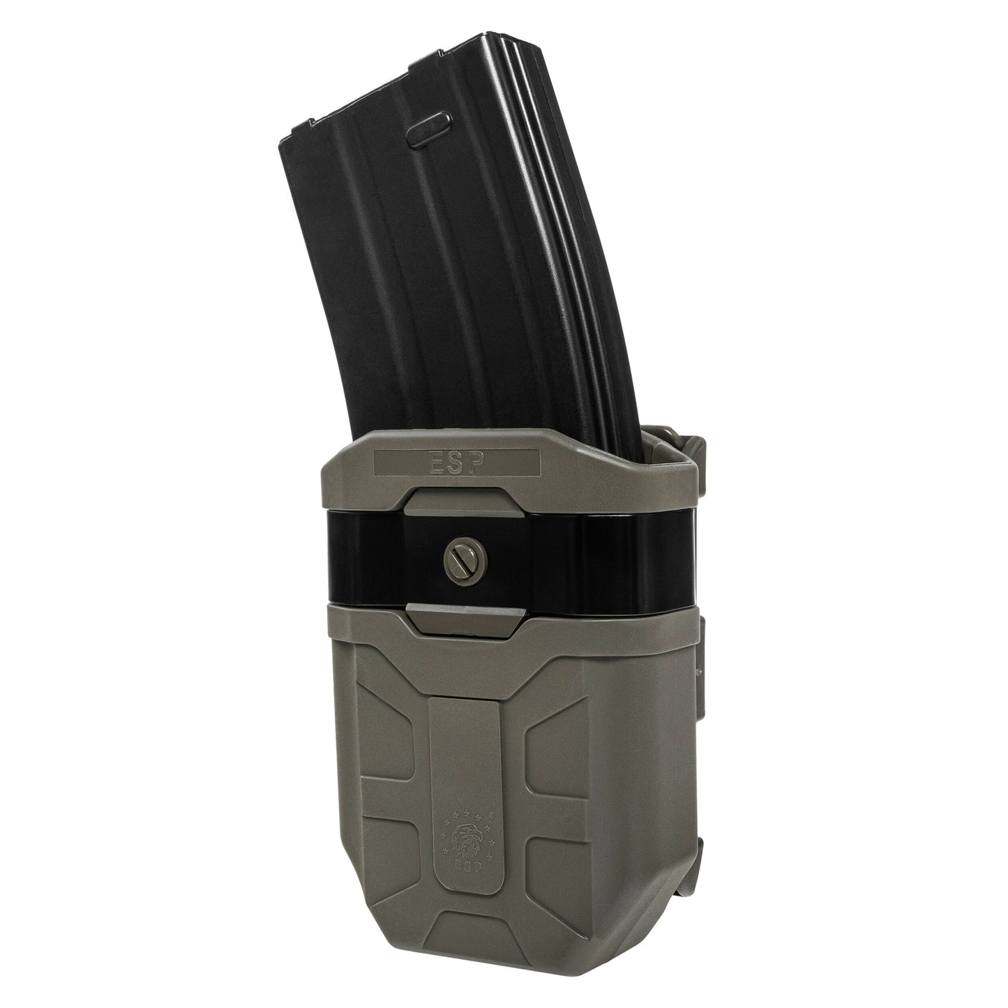 Ładownica obrotowa ESP z montażem UBC-04-2 Clip na magazynek AK - Olive Drab