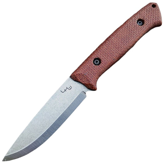 Nóż LKW Mercury Scandi Micarta - Brown