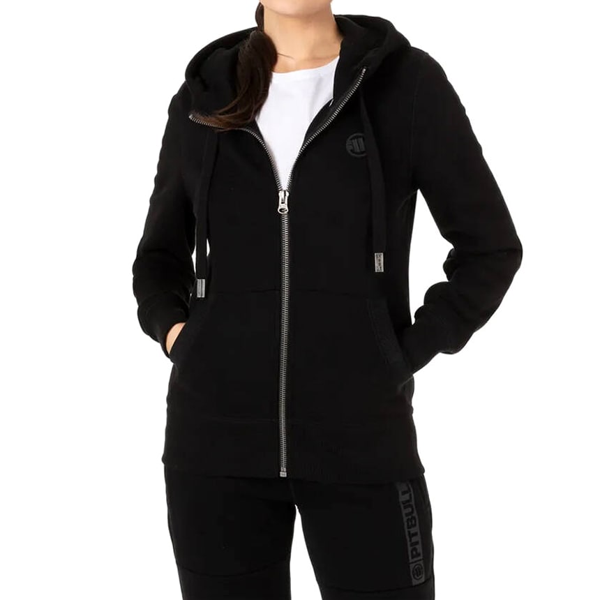 Bluza damska Pitbull Zip Hilltop - Black