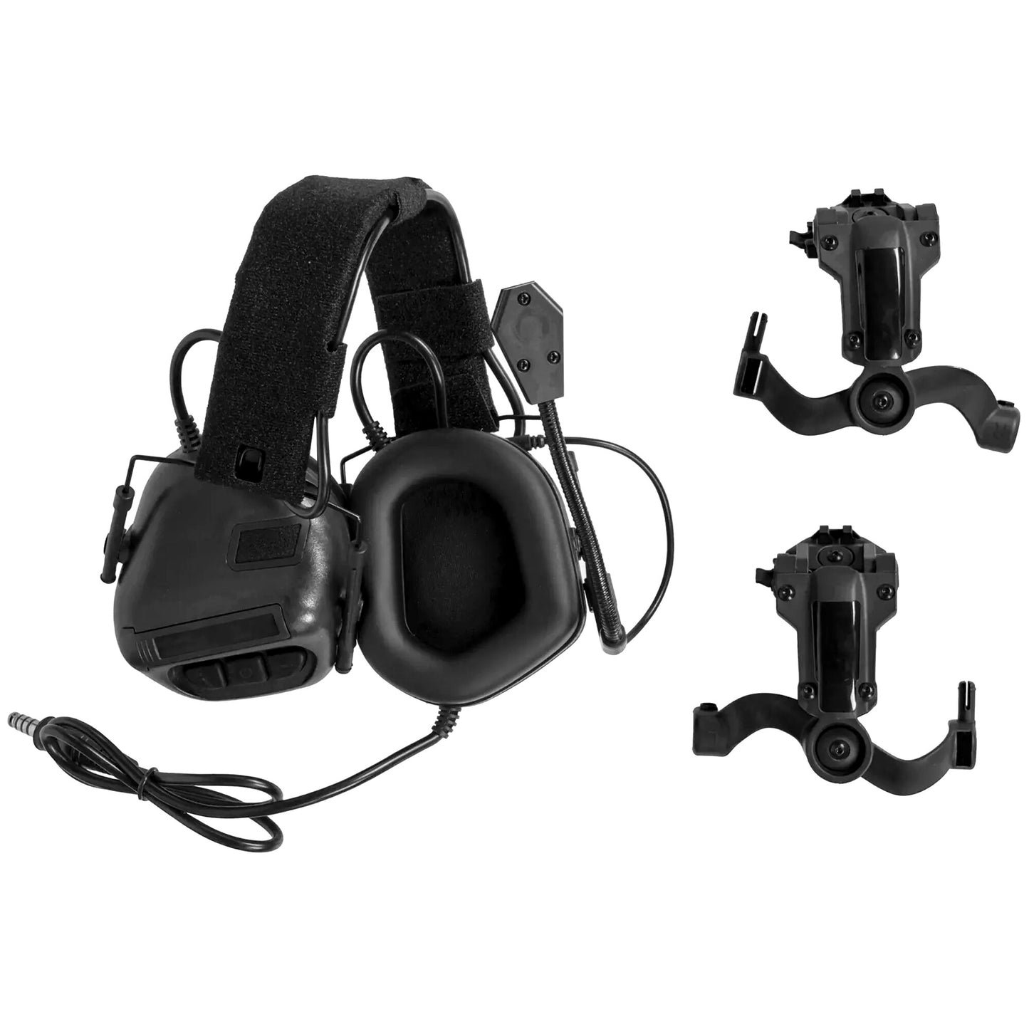Słuchawki taktyczne Wosport HD-19 Gen. 5 - Black