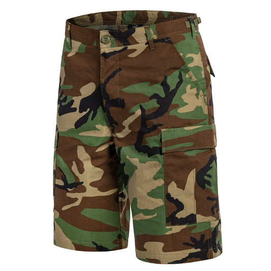 Szorty Helikon BDU PoliCotton Ripstop - US Woodland