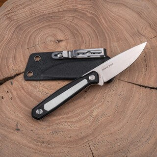Nóż Real Steel Dex 3501BW - Black/White G10