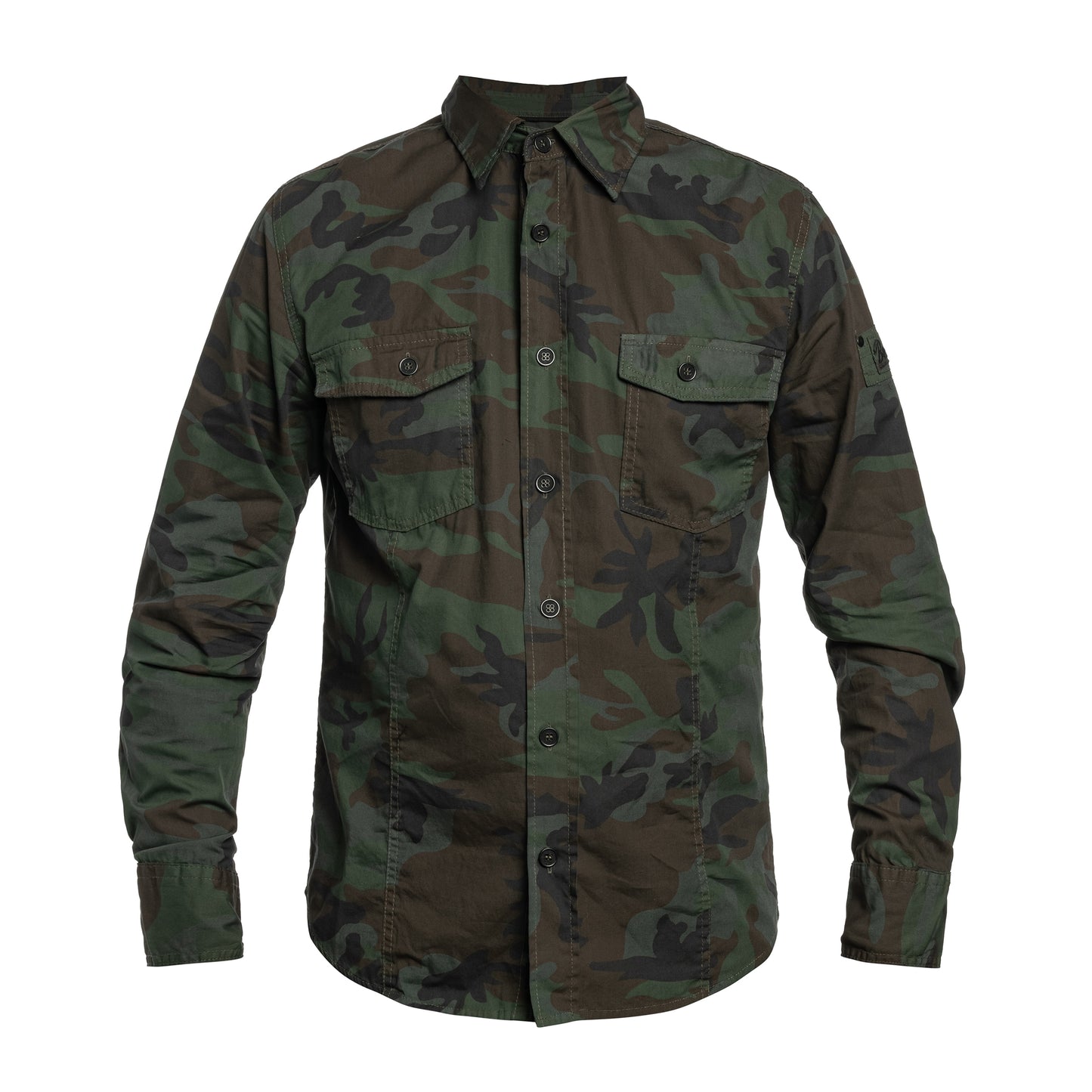 Koszula Brandit Slim Fit Long Sleeve - Woodland