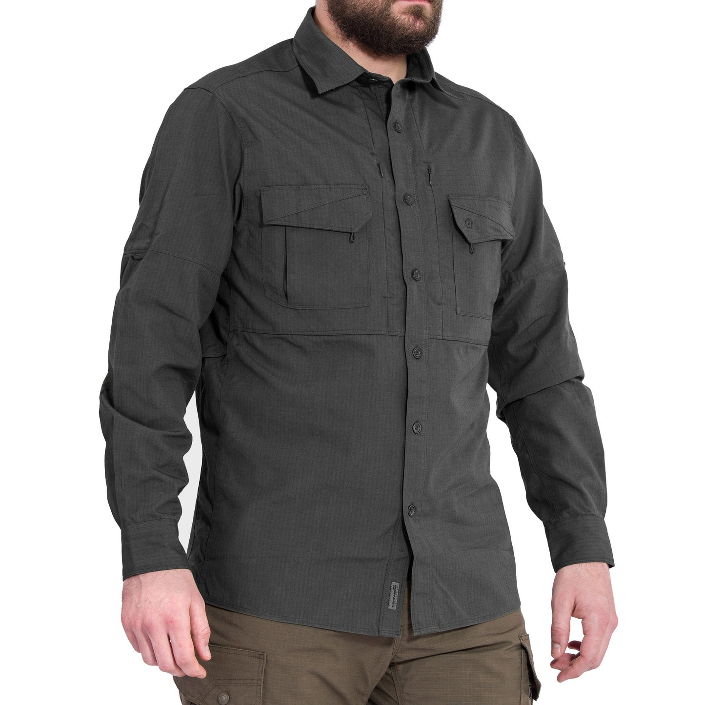 Koszula taktyczna Pentagon Plato Long Sleeve - Black