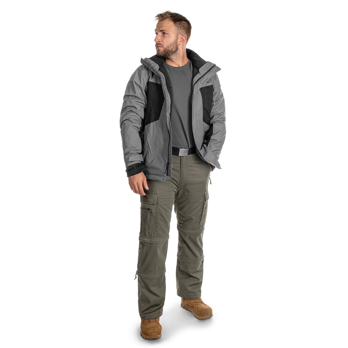 Kurtka Columbia Tunnel Falls Interchange City Grey/Black