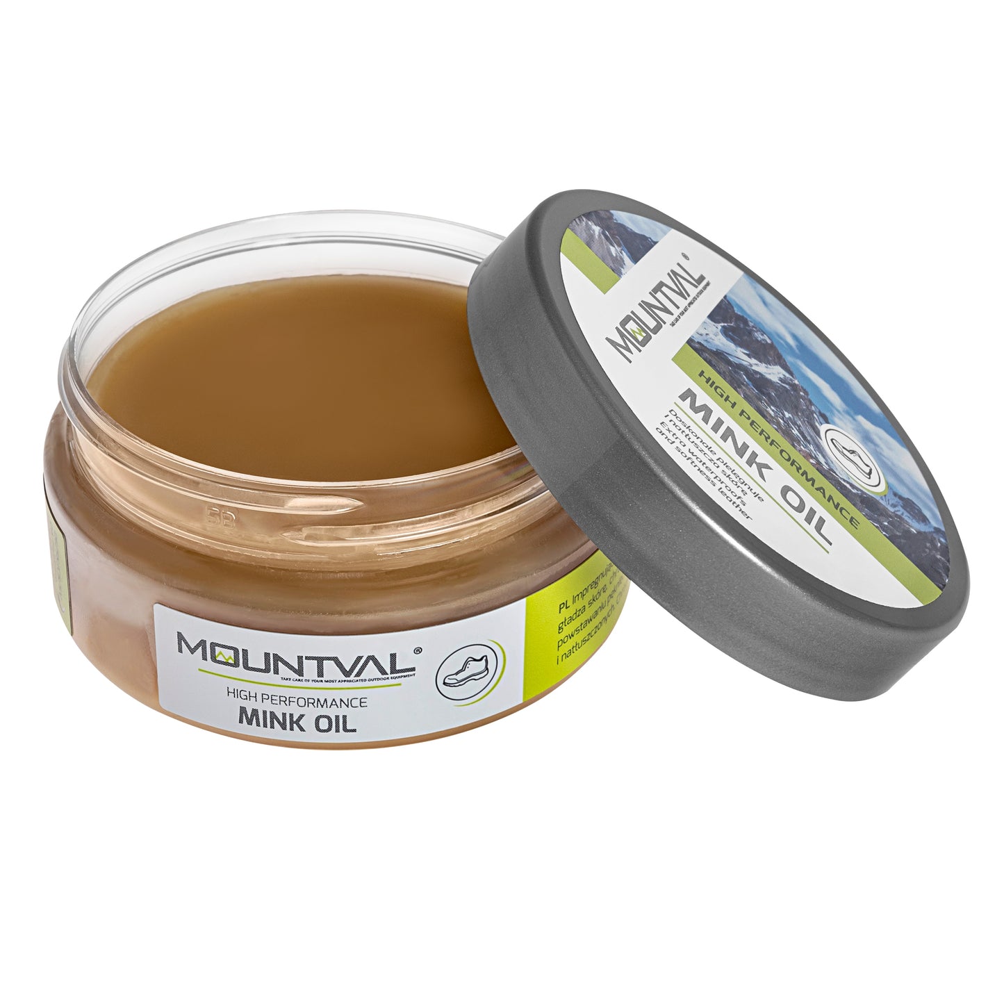 Pasta do butów Mountval Mink Oil 100 ml - Bezbarwna