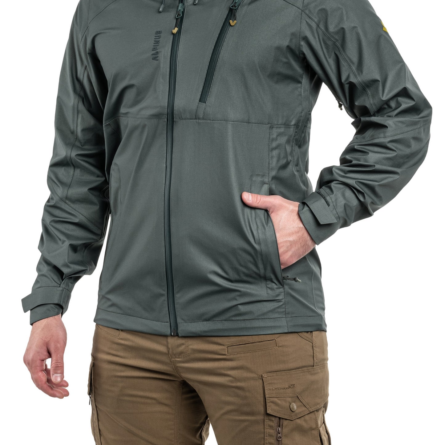 Kurtka Alpinus Softshell Nookat - Szałwiowy