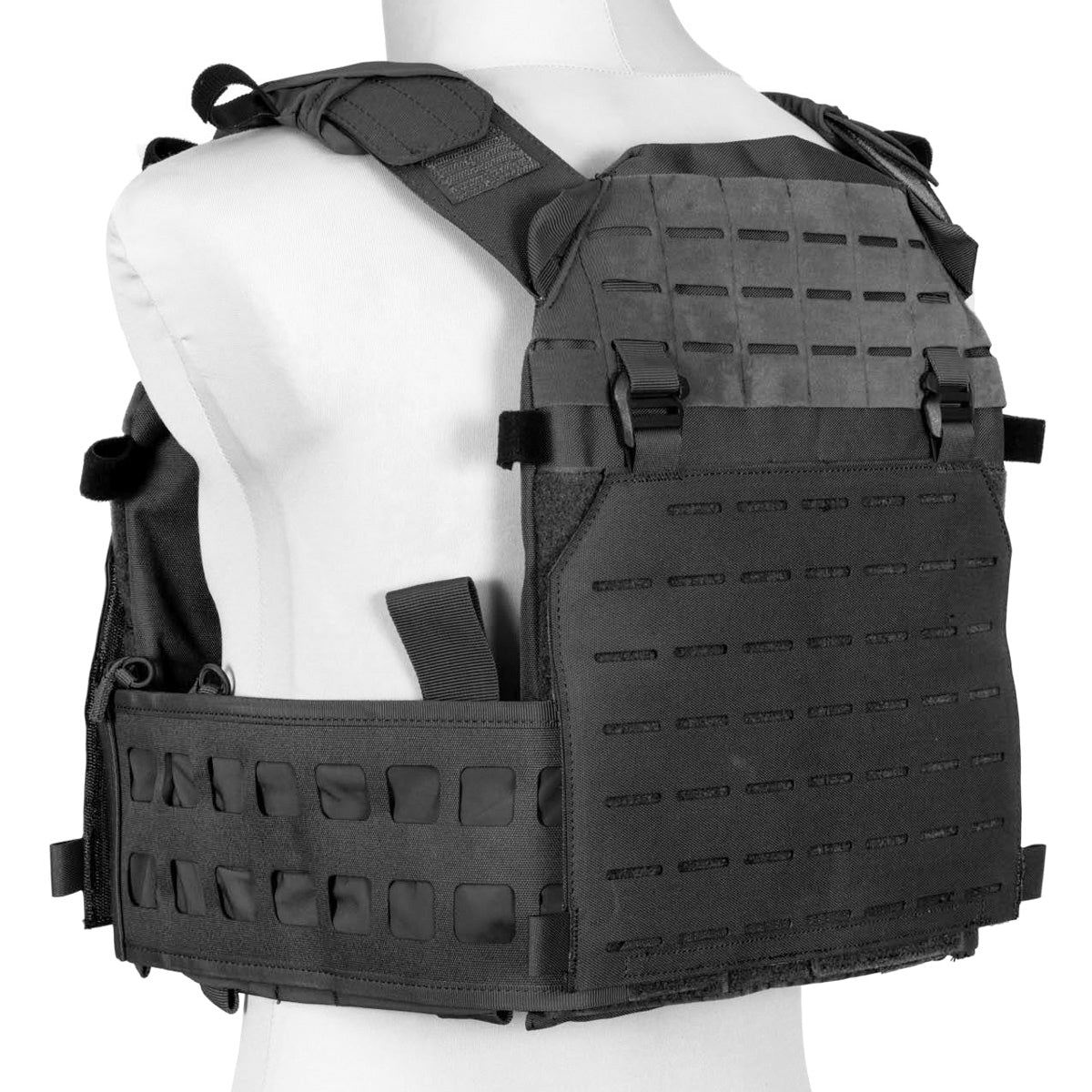 Kamizelka taktyczna GFC Advanced Laser-Cut - czarna