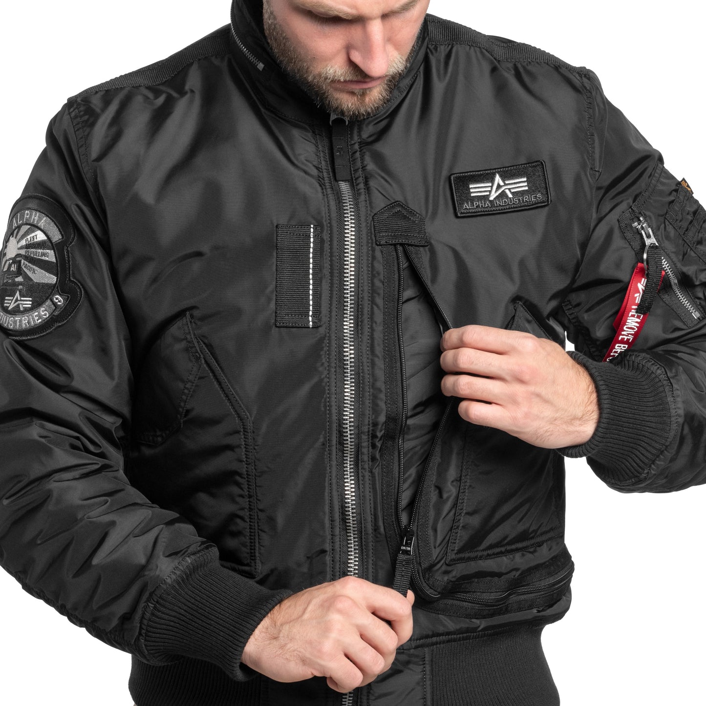 Kurtka Alpha Industries Engine - Black