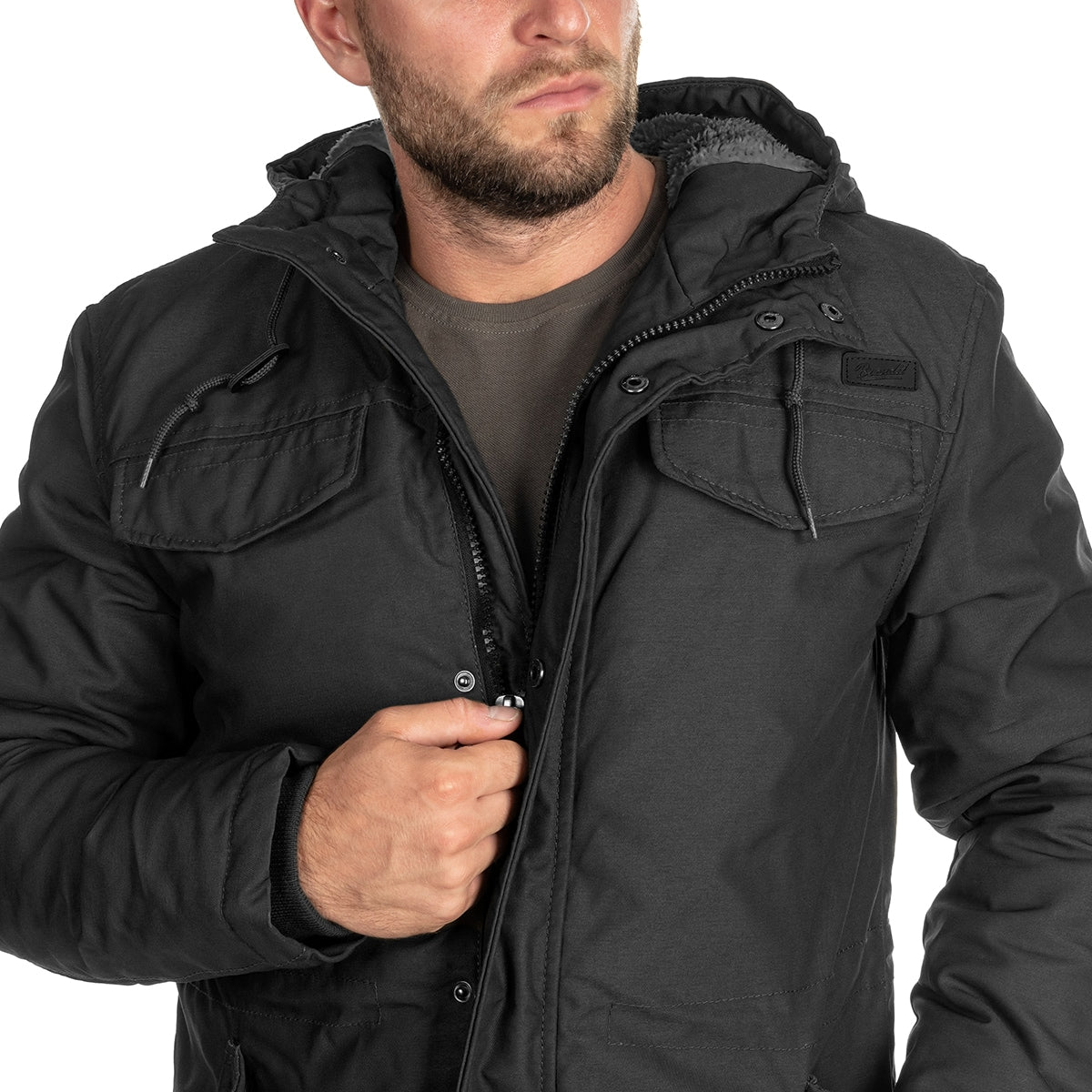 Kurtka Brandit Marsh Lake Parka Black