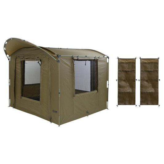 Namiot Shelter Base Station MK2 + komplet organizerów ściennych Mivardi - zestaw