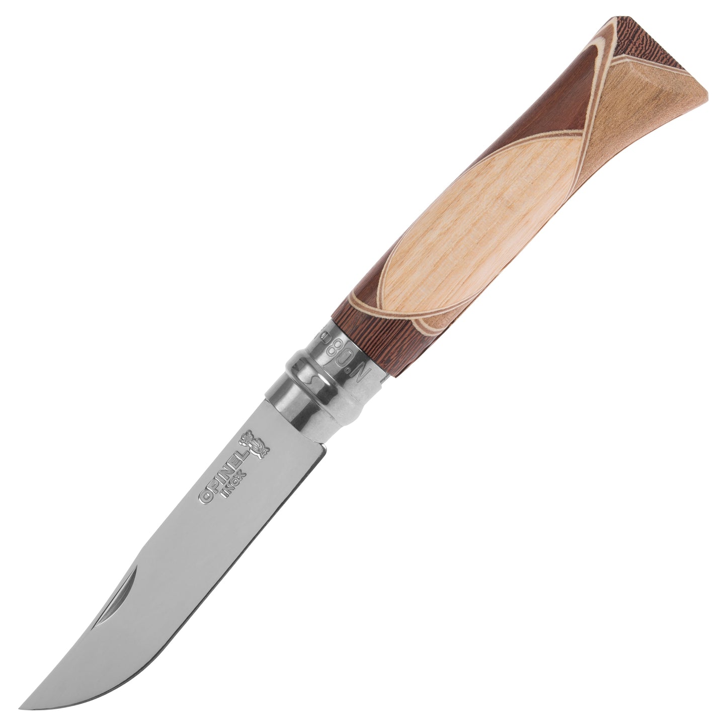 Nóż składany Opinel No.8 INOX Luxury Chaperon Box
