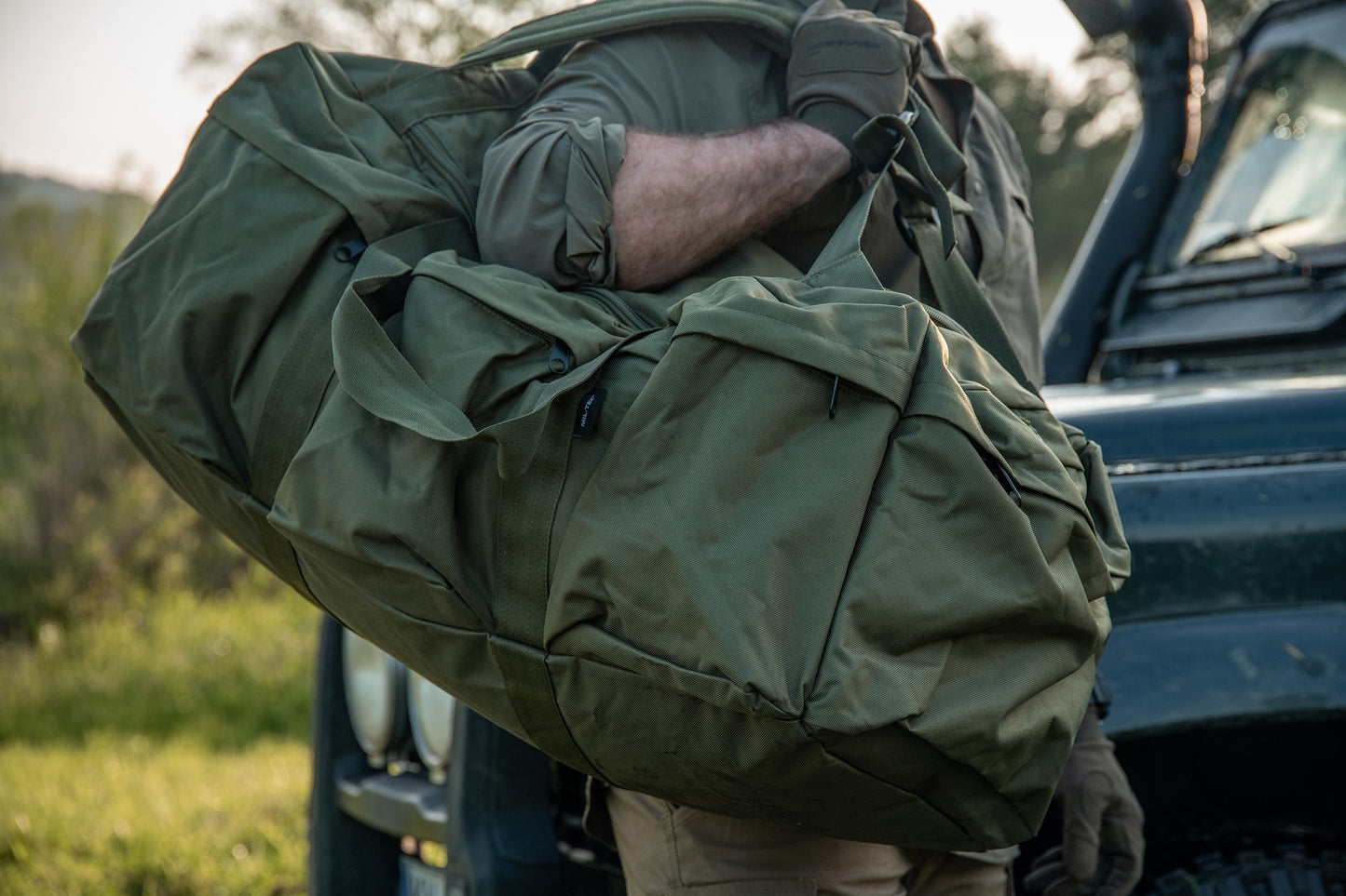 Torba Mil-Tec Combat Duffle Bag Tap 98 l - Olive