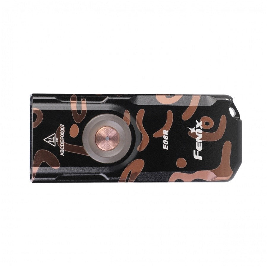 Latarka ze wskaźnikiem laserowym Fenix E06R UV Graffiti - 700 lumenów