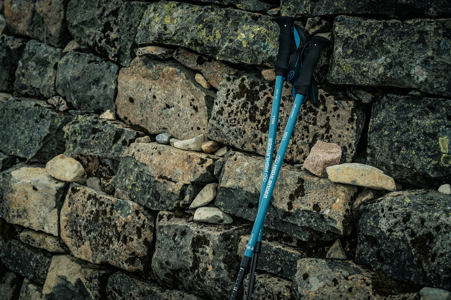 Kije trekkingowe Highlander Outdoor Mull - Blue