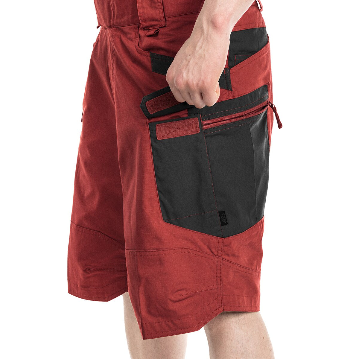 Szorty Helikon UTS 11" PolyCotton Rip-Stop - Crimson Sky/Ash Grey