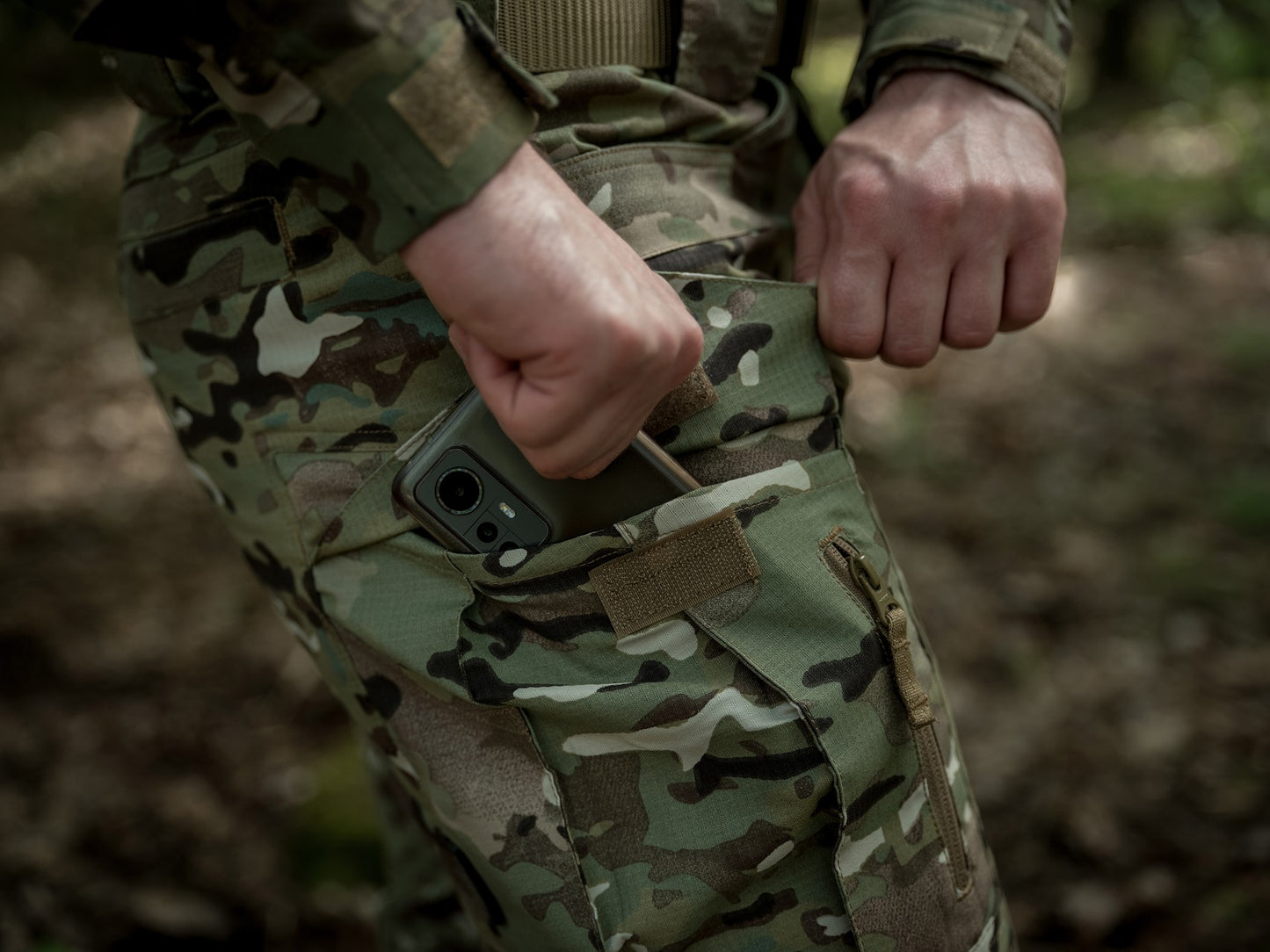 Spodnie Texar Elite Pro 2.0 Micro Rip-Stop - Arid MC Camo