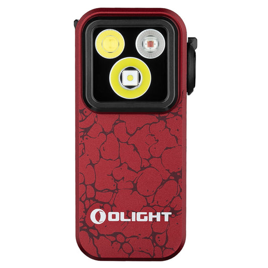 Latarka akumulatorowa Olight Oclip Pro Molten Lava - 500 lumenów