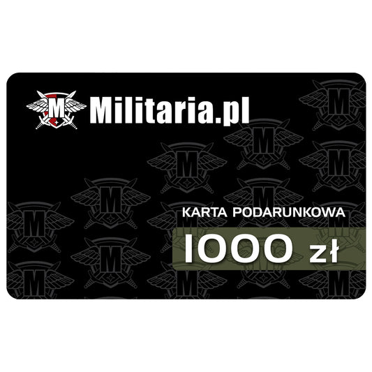 Karta podarunkowa Militaria.pl 1000 zł