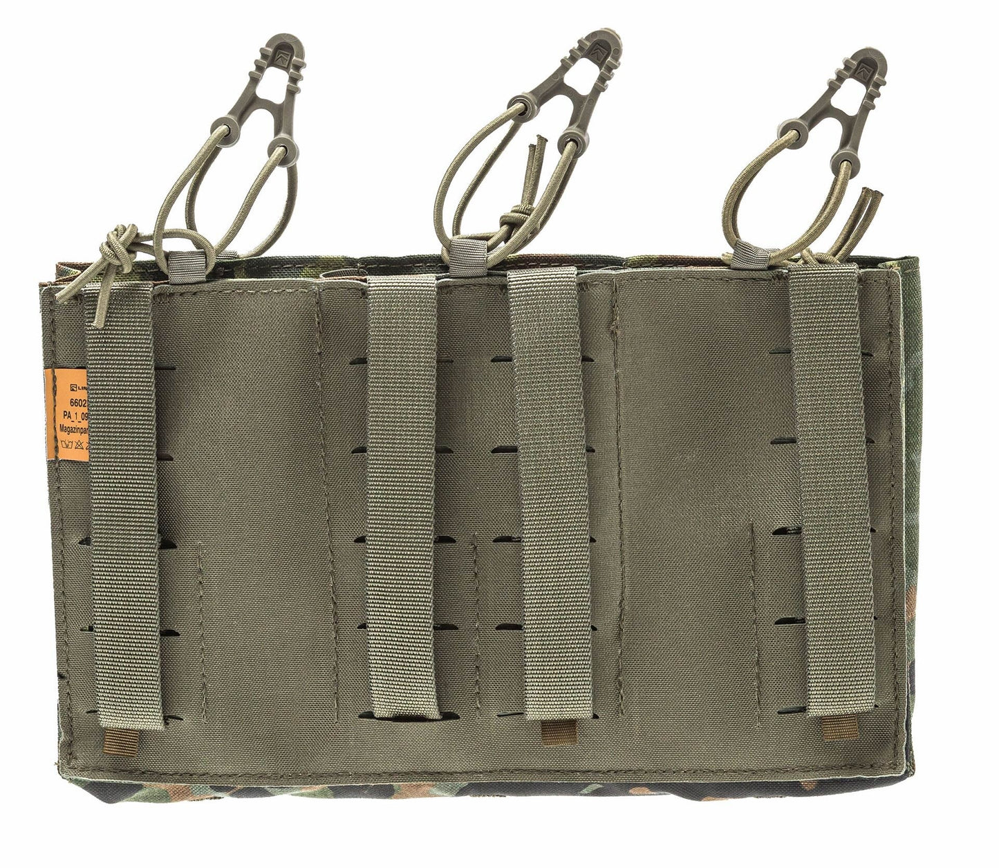 Potrójna ładownica Lindnerhof Mag Panel X3 PA098/II na magazynki karabinowe - Flecktarn