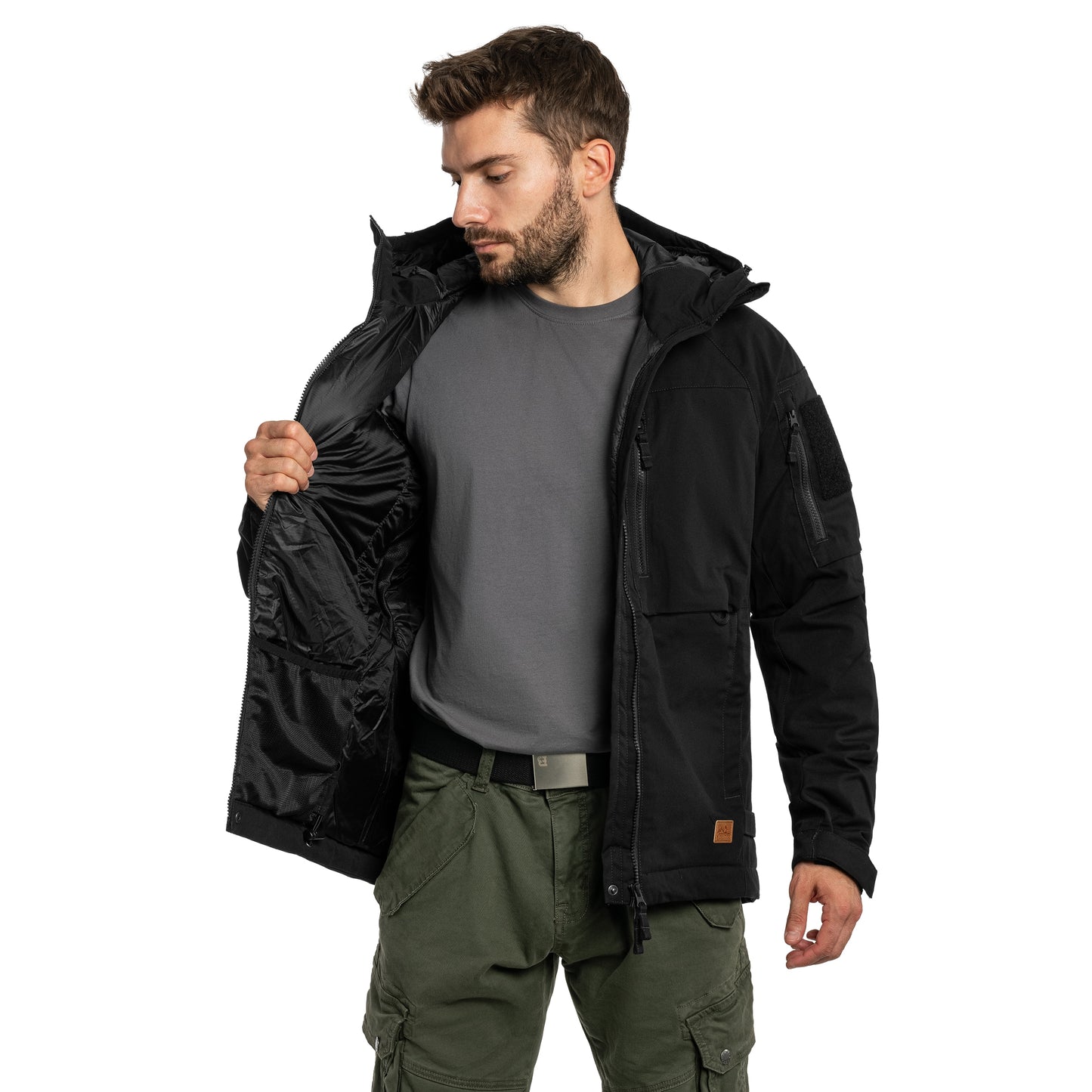 Kurtka Helikon Winter Yukon Duracanvas - Black