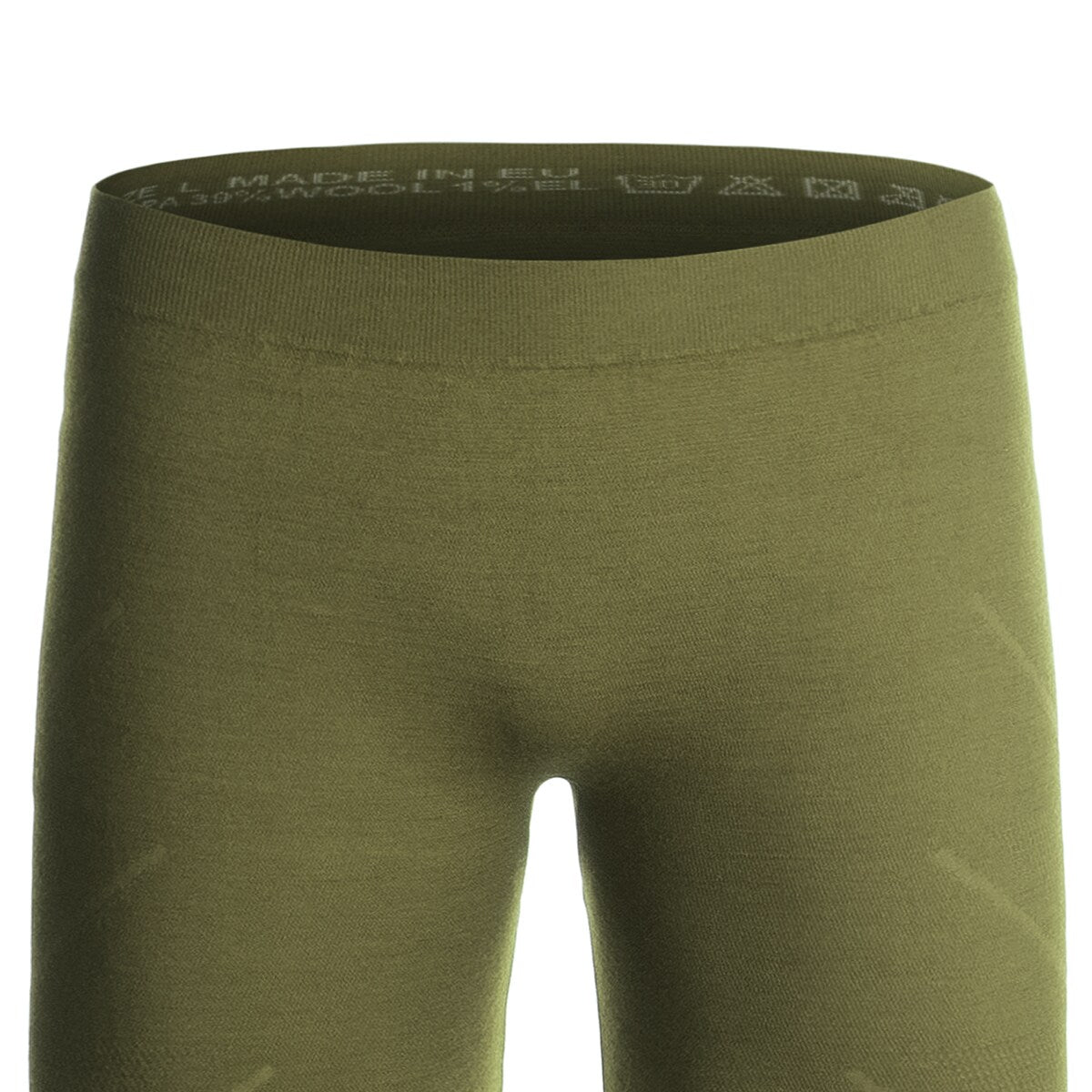 Legginsy termoaktywne męskie FreeNord NordTrek Merino Tech - Khaki