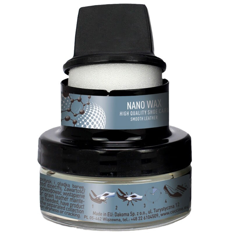 Wosk do skór licowych Coccine Nano Wax 50 ml - Granatowy