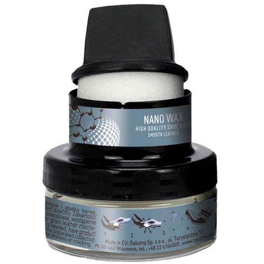 Wosk do skór licowych Coccine Nano Wax 50 ml - Granatowy