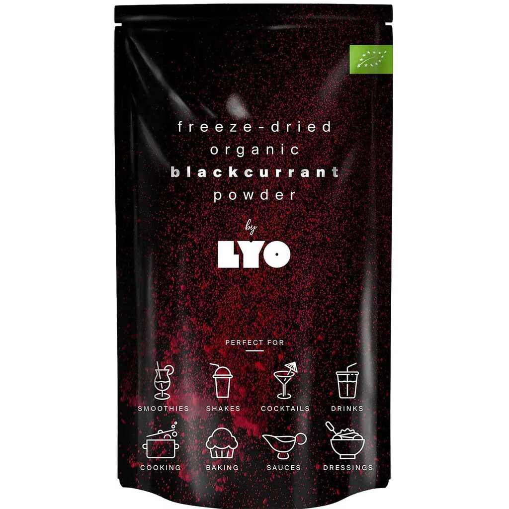 Żywność liofilizowana LYOFOOD Eko czarna porzeczka w proszku 50 g