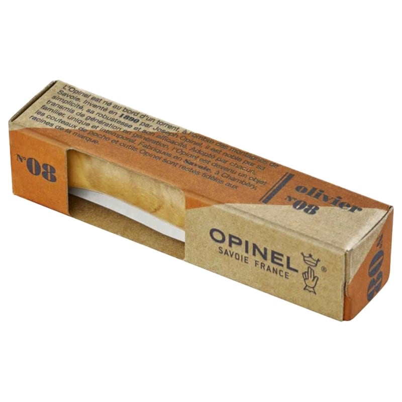 Nóż składany Opinel No.8 INOX Luxury Olive