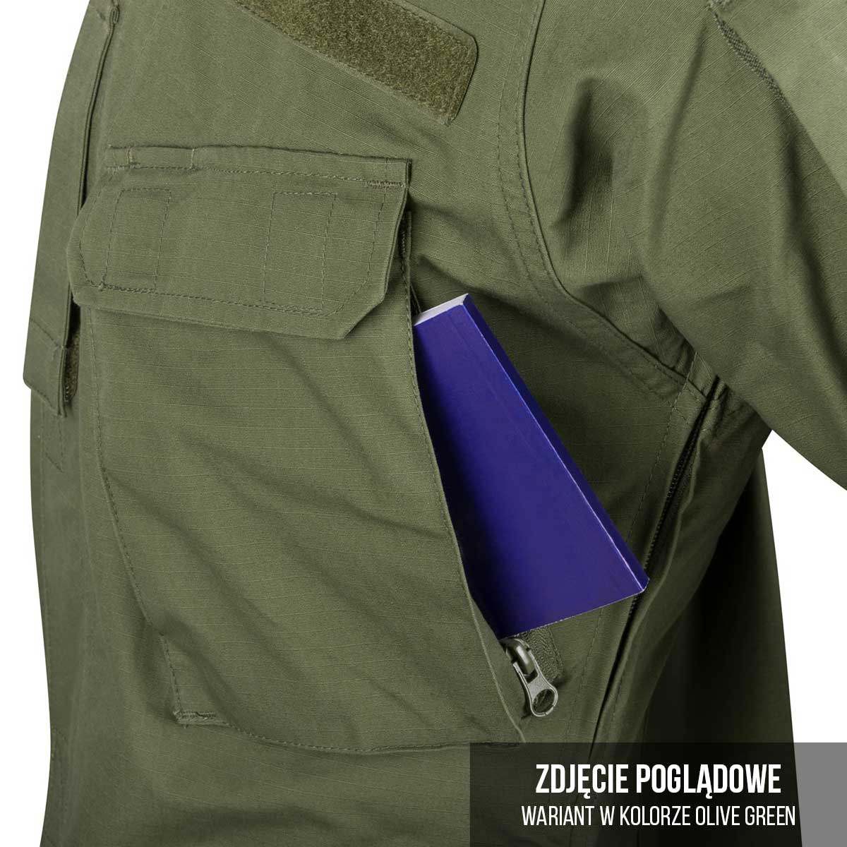 Bluza Helikon CPU PolyCotton Rip-Stop - Flecktarn