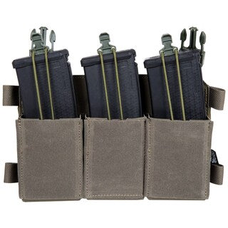 Potrójna ładownica Primal Gear elastyczna na magazynki karabinowe - Ranger Green