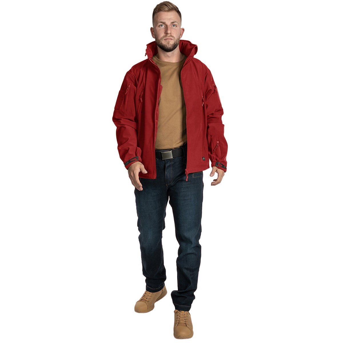 Kurtka Helikon Gunfighter Softshell Shark Skin Windblocker - Crimson Sky