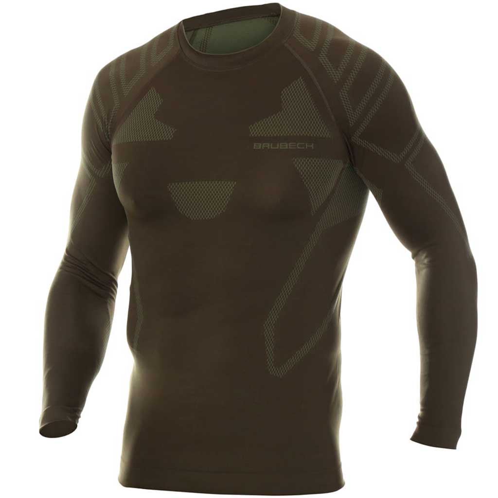 Koszulka termoaktywna Brubeck Ranger Protect Long Sleeve - Khaki