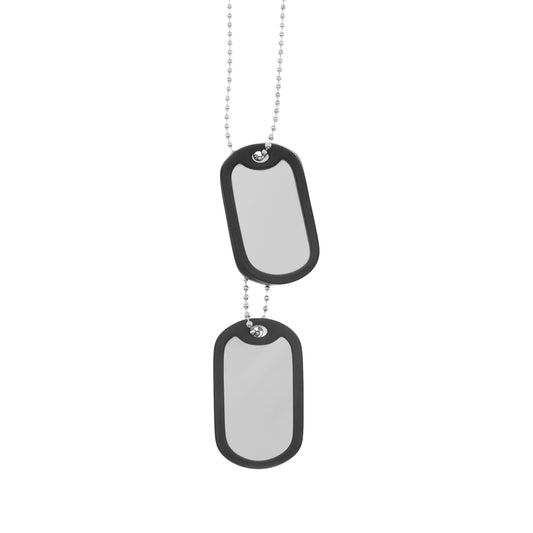 Nieśmiertelnik Mil-Tec US Dog Tag - z usługą wybicia