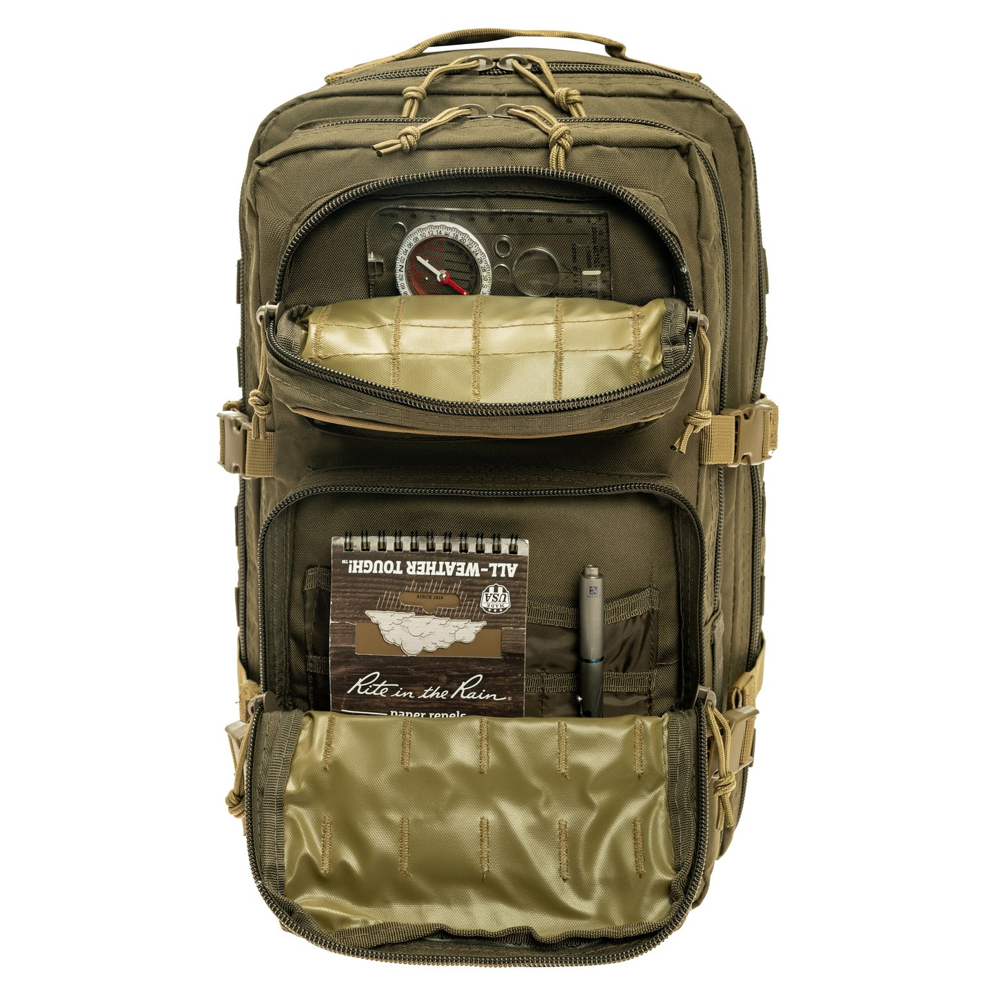 Plecak Mil-Tec Assault Pack Large 36 l Ranger Green/Coyote