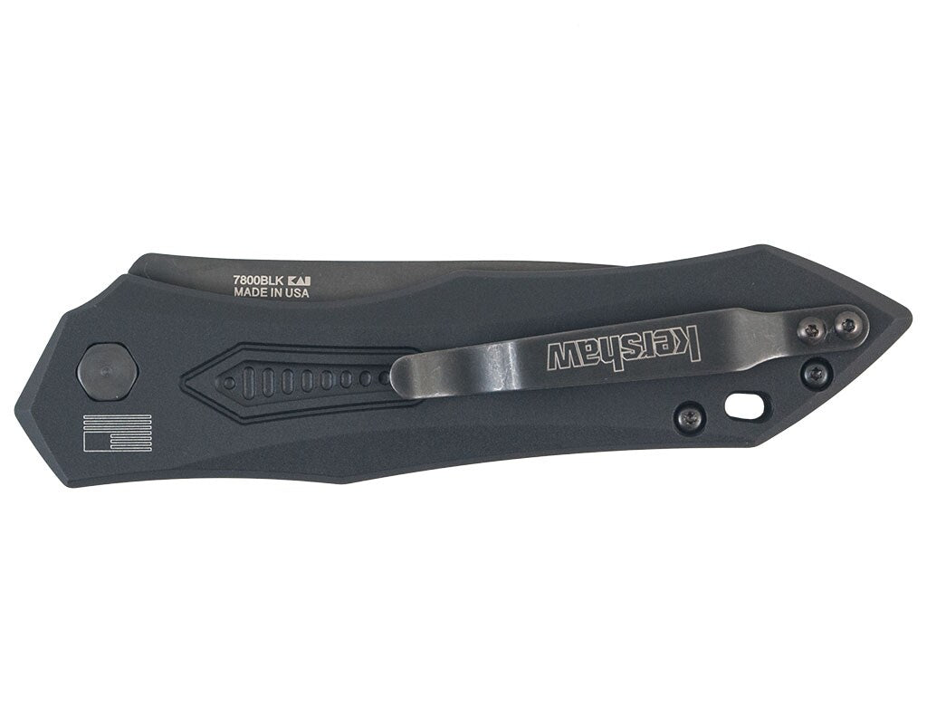 Nóż sprężynowy Kershaw Launch 6 Auto - Black/Black
