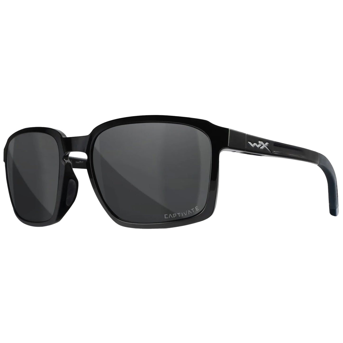 Okulary Wiley X Alfa - Captivate Polarized Grey/Gloss Black