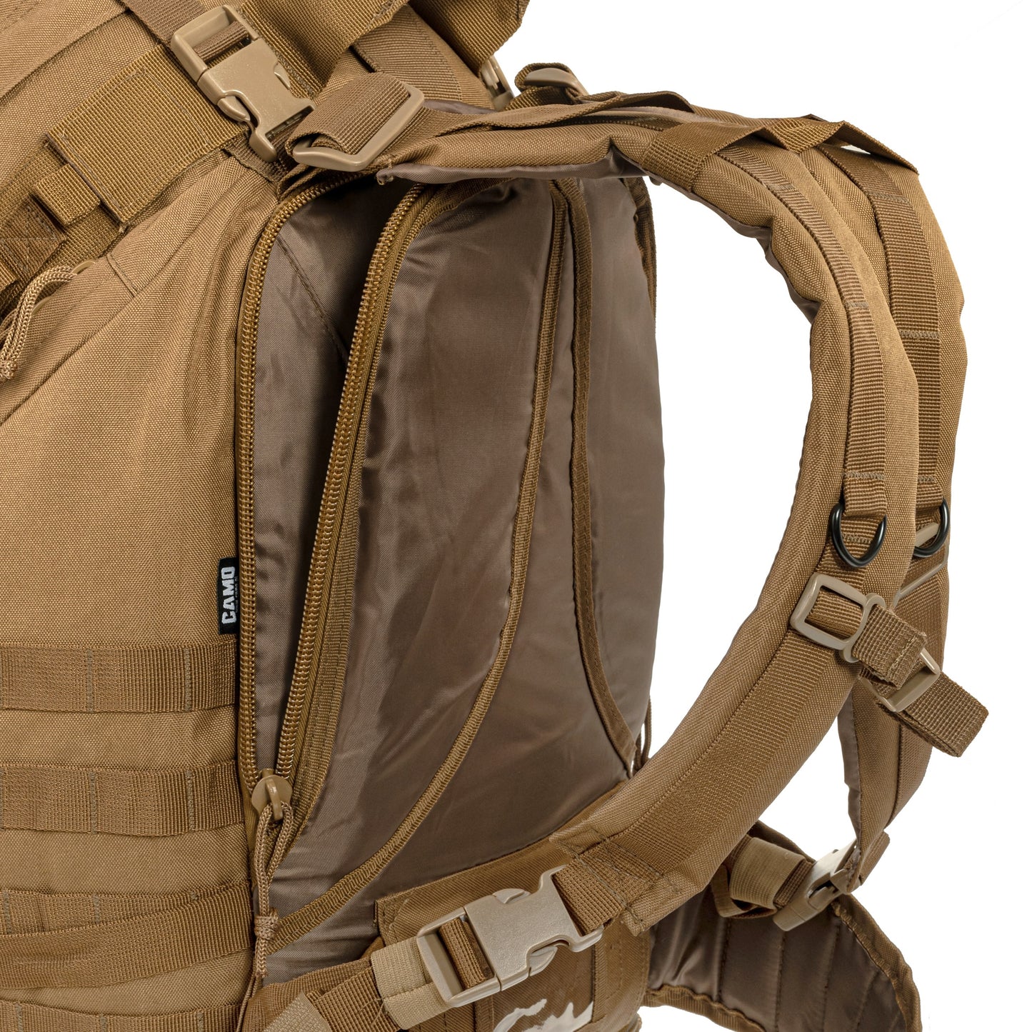 Plecak Camo Military Gear Overload 60 l - Coyote
