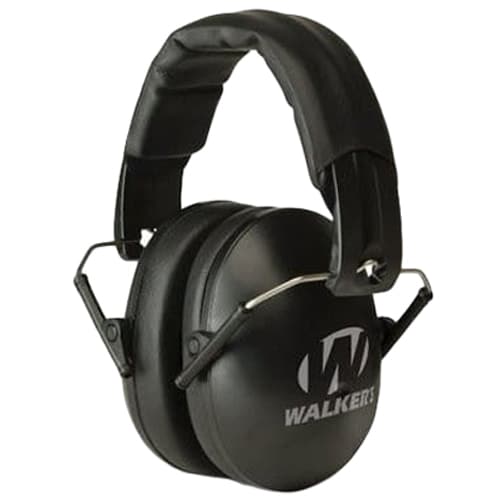 Ochronniki słuchu pasywne Walker's Youth and Women Folding Muff – Black