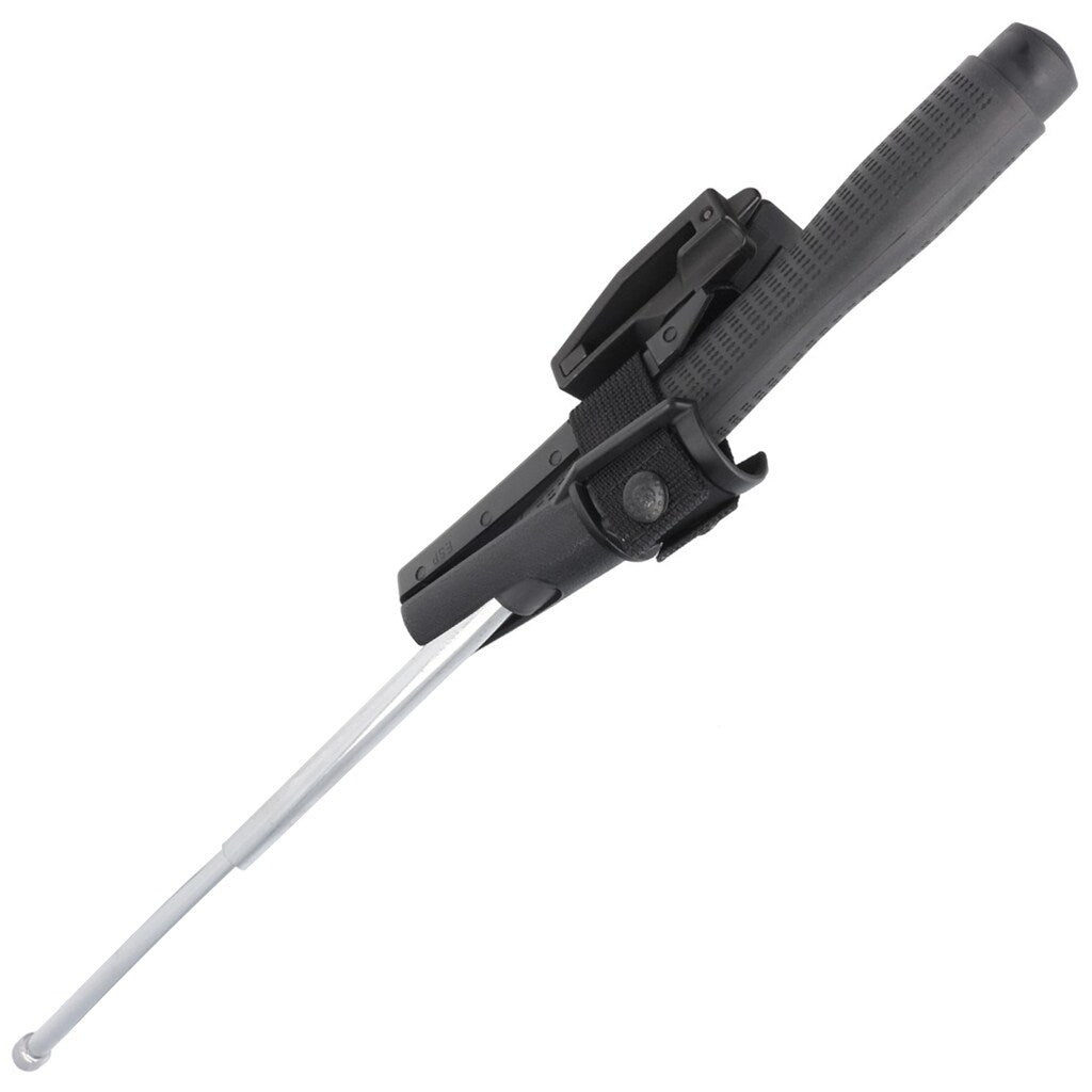 Pałka teleskopowa ESP Ergonomic hartowana 23" - Black/Chrome