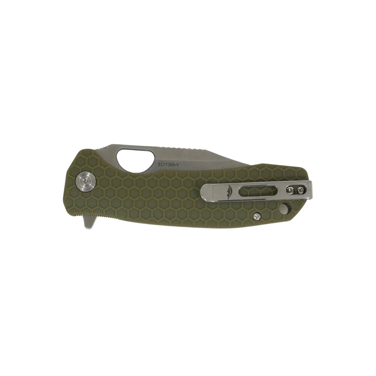 Nóż składany Honey Badger Clip-Point Large 8Cr13MoV - Green