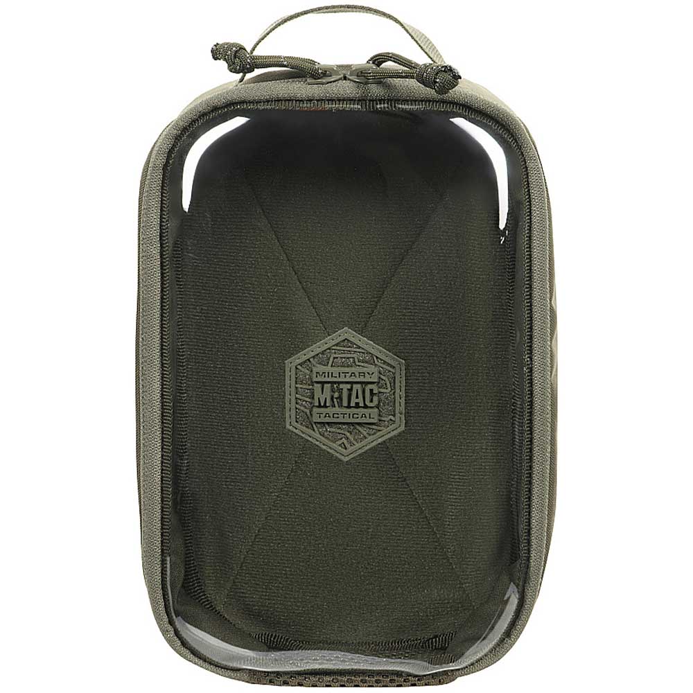 Organizer M-Tac Elite przezroczysty Gen.II Small - Ranger Green