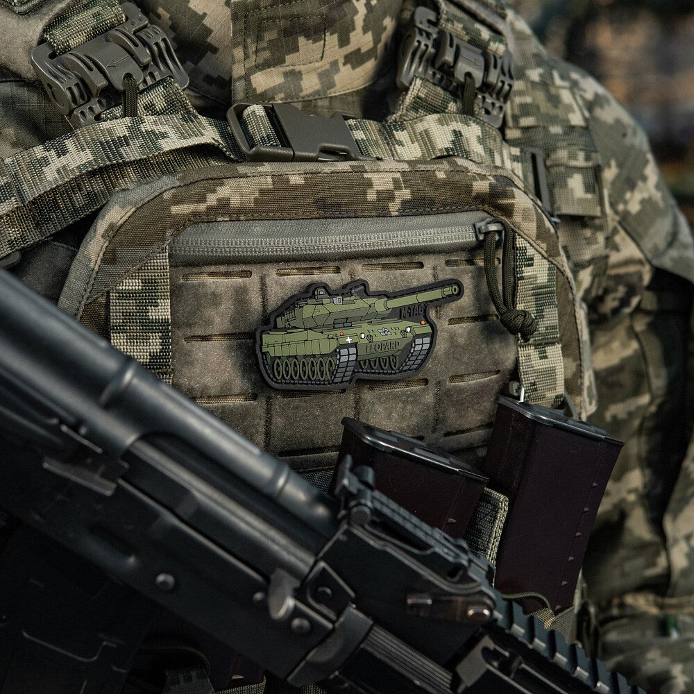 Naszywka M-Tac Leopard 2 3D PVC - Olive