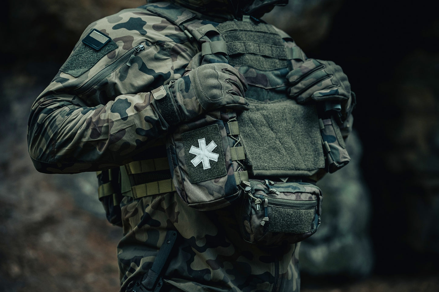 Kieszeń Helikon Guardian Dangler - wz.93 Pantera PL Woodland