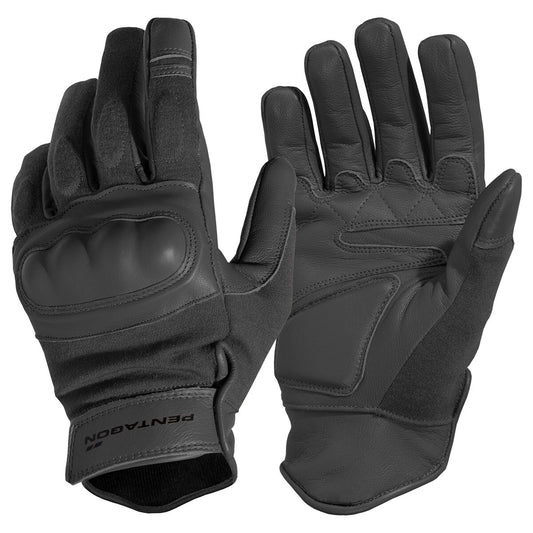 Rękawice antyprzecięciowe Pentagon Storm Anti-Cut - Black